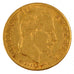 FRANCE, Napoléon III, 5 Francs, 1867, Strasbourg, KM #803.2, AU(50-53), Gold, G.
