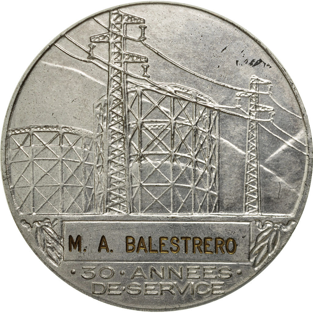 France, Médaille, Électricité de France et gaz de France, Dropsy, FDC