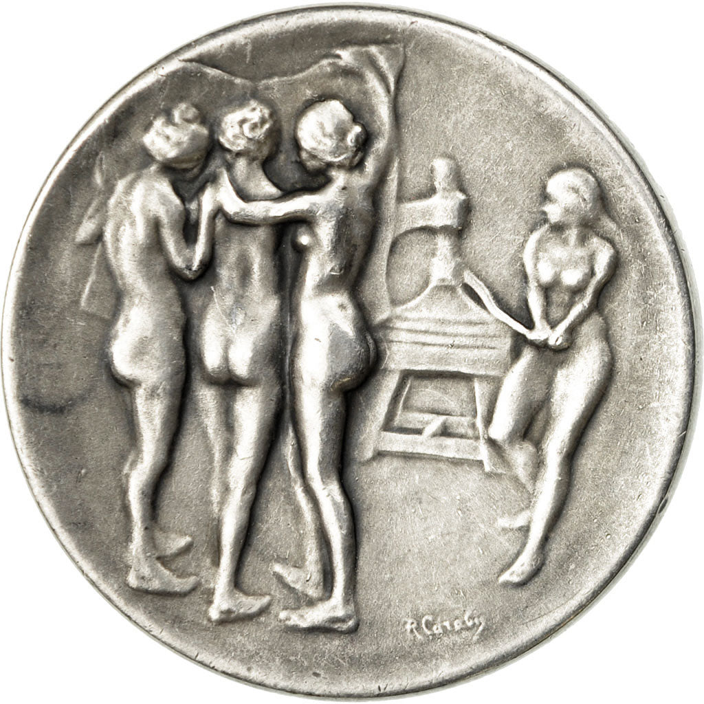 France, Médaille, IIIème République, Le Journal, 100 rue Richelieu, Paris