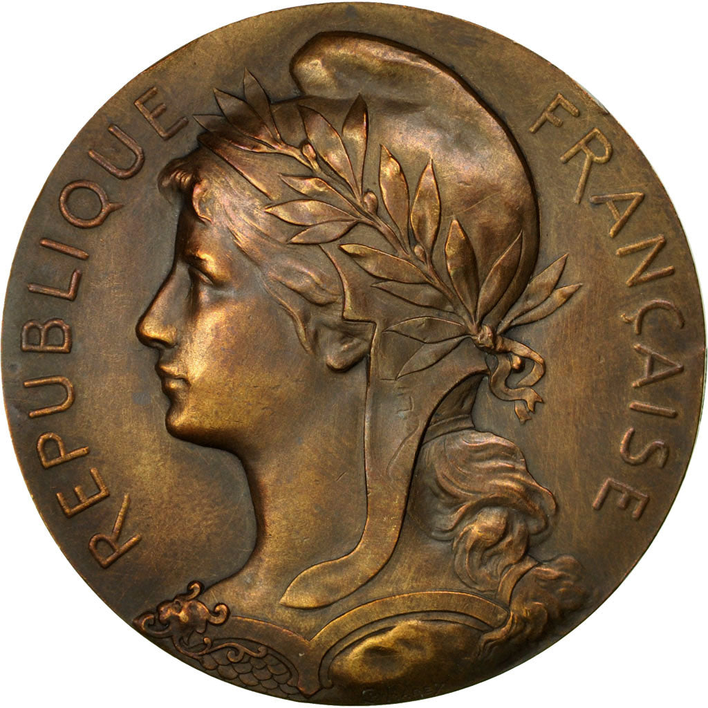 France, Medal, Administration de l'Assistance Publique, Paris, 1905, Marey