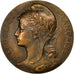 France, Medal, Administration de l'Assistance Publique, Paris, 1905, Marey