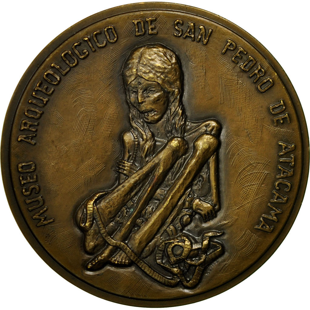 Chile, Medaille, Gustavo Le Paige, Musée Archéologique de San Pedro de