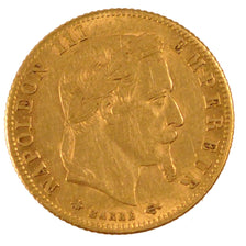 FRANCE, Napoléon III, 5 Francs, 1868, Paris, KM #803.1, AU(50-53), Gold, Gadoury