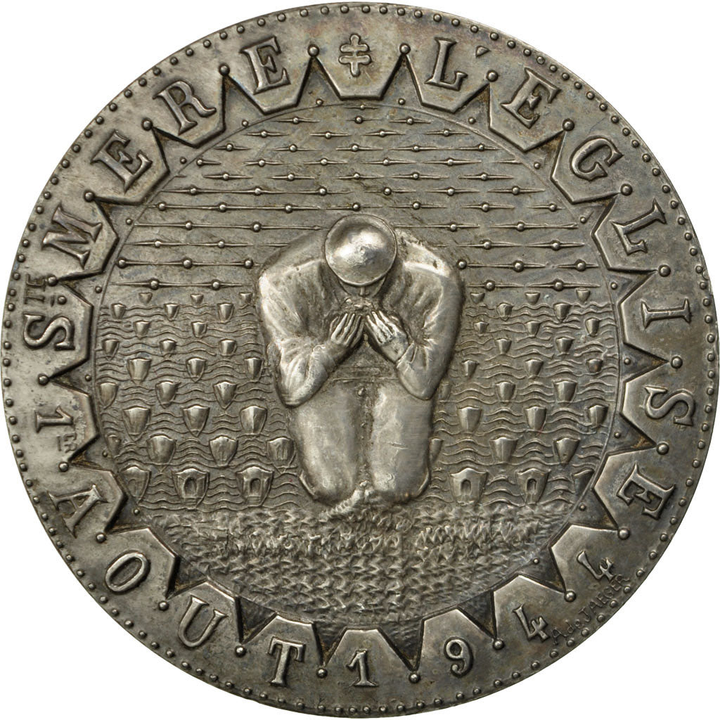 Frankreich, Medaille, Serment de Koufra, Sainte-Mère-l'Eglise, 1975, De Jaeger