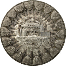 France, Medal, Serment de Koufra, Berchtesgaden, 1975, De Jaeger, MS(60-62)