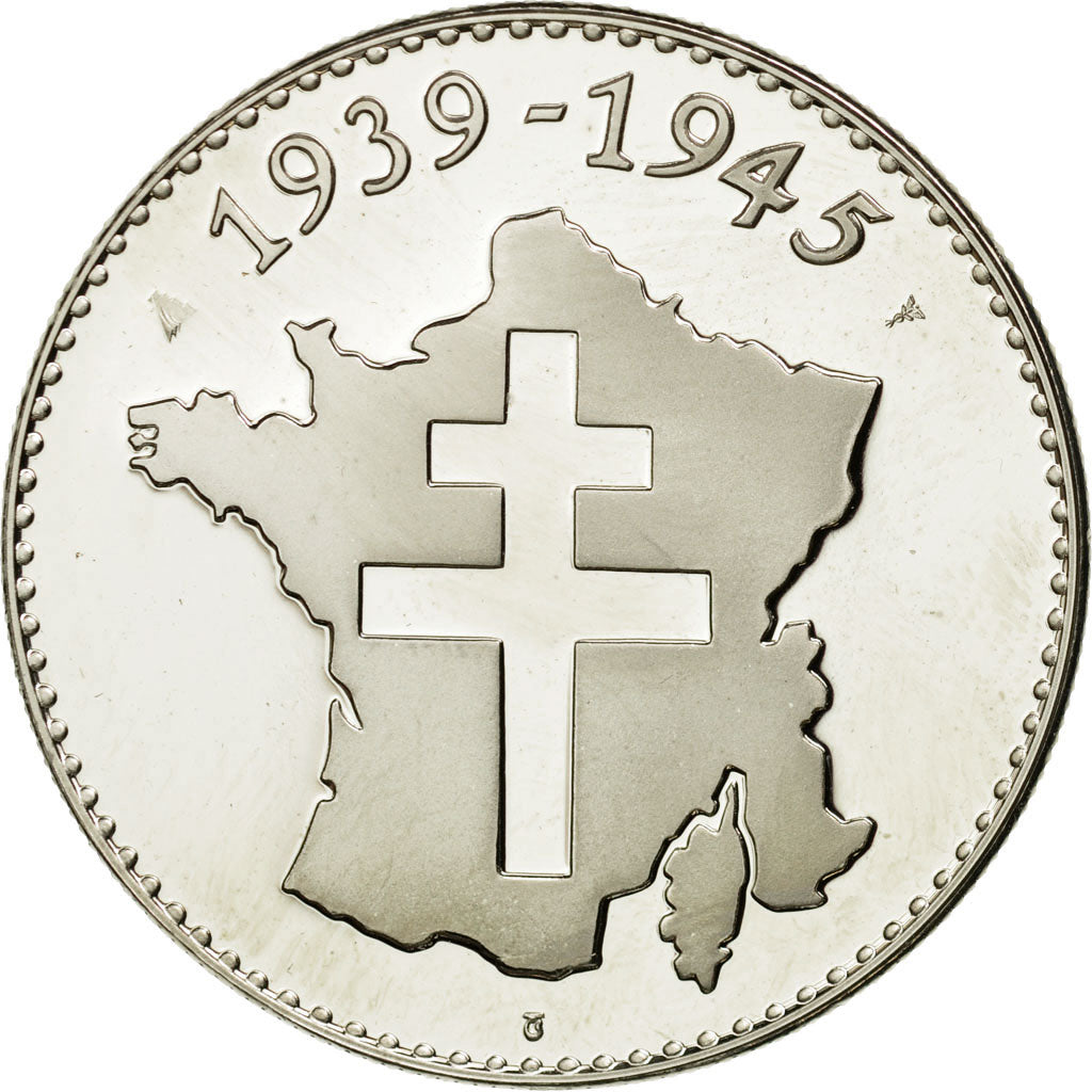 France, Medal, Seconde Guerre Mondiale, La Victoire de 1945, Jimenez, MS(65-70)