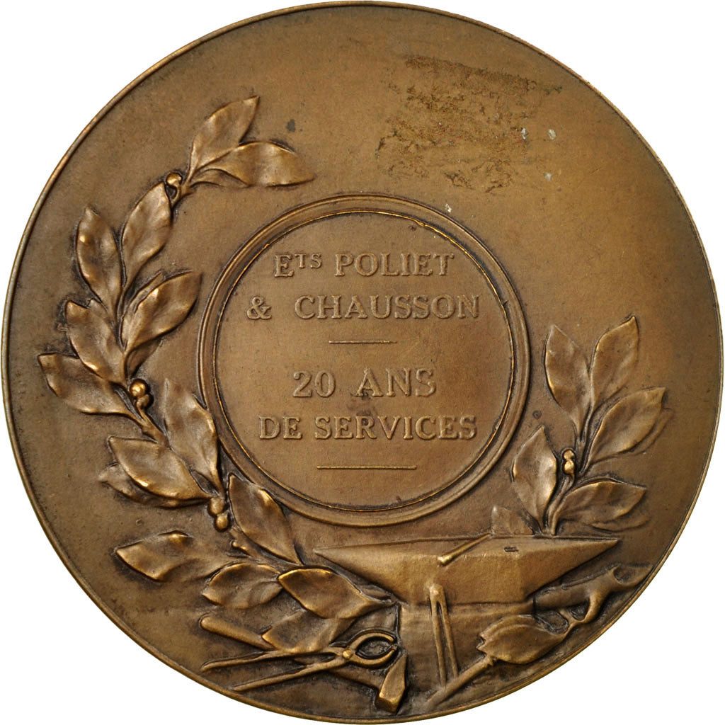 France, Medal, Commerce et Industrie, Ets Poliet et Chausson, Coudray