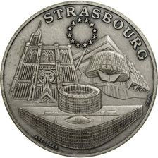 France, Médaille, Ville de Strasbourg, SUP, Silvered bronze