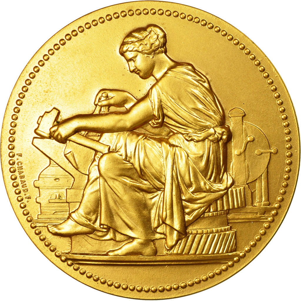 Frankreich, Medaille, Syndicat des Négociants en Fers et Métaux, Chabaud