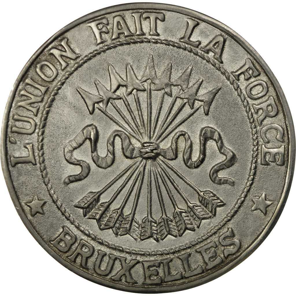 Belgium, Medal, Léopold Ier, Congrès Libéral de Belgique, Bruxelles, MS(63)