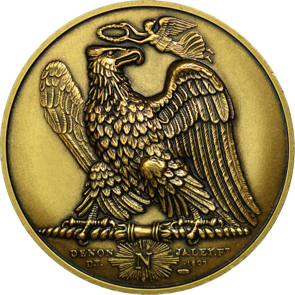 France, Médaille, Napoléon Ier et Joséphine, Denon / Andrieu, Refrappe, SPL+