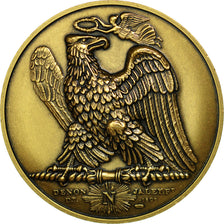France, Médaille, Napoléon Ier et Joséphine, Denon / Andrieu, Refrappe, SPL+