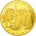 France, Médaille, Histoire de France, Jeanne d'Arc au Bucher, SPL, Copper Gilt