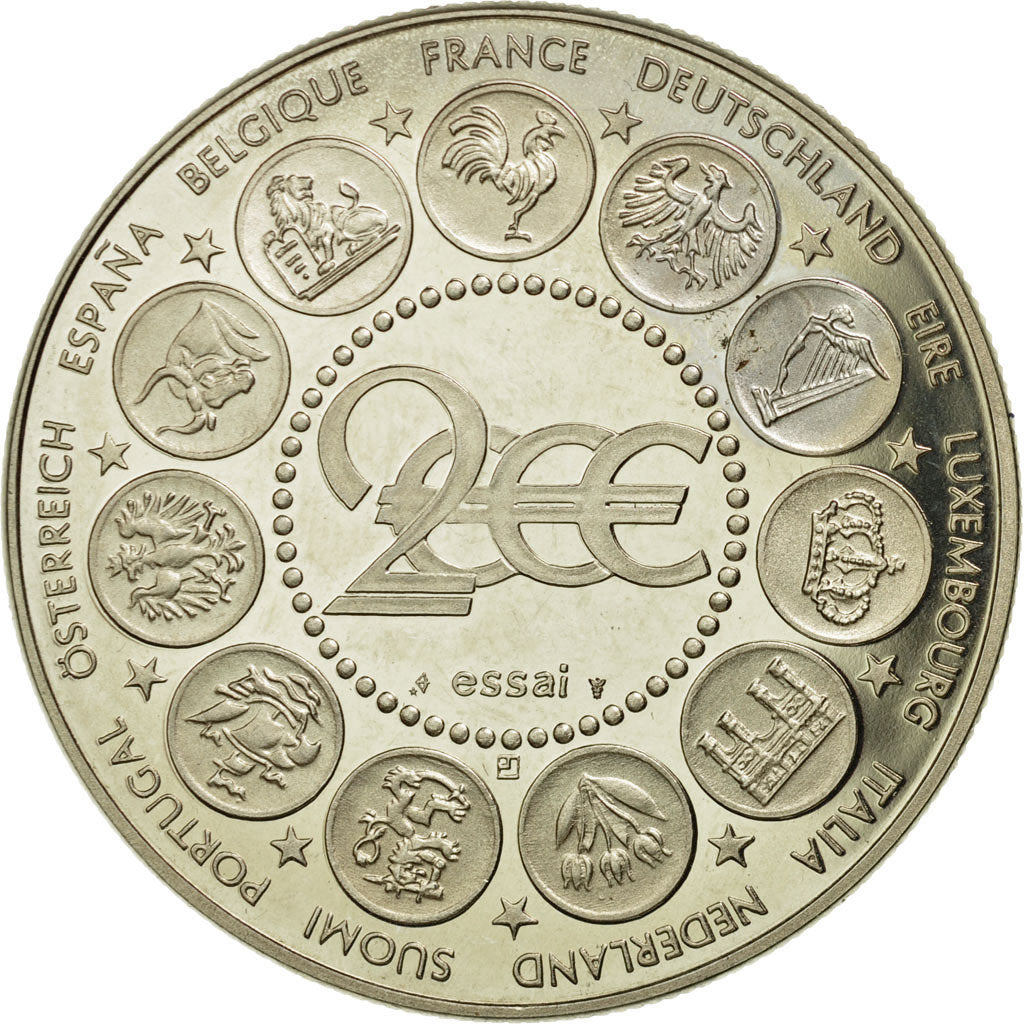 Frankreich, Medaille, L'Europe, La Semeuse, 2000, UNZ+, Copper-nickel