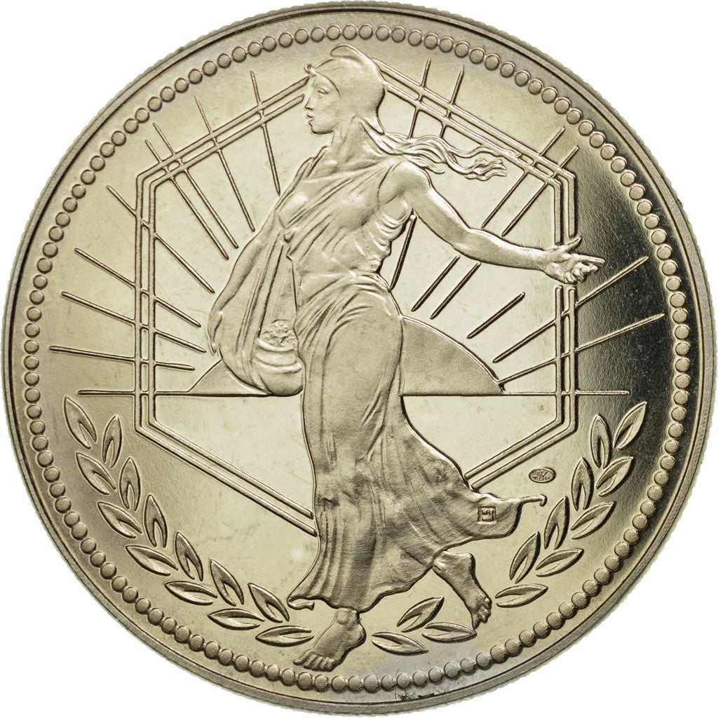 Frankreich, Medaille, L'Europe, La Semeuse, 2000, UNZ+, Copper-nickel