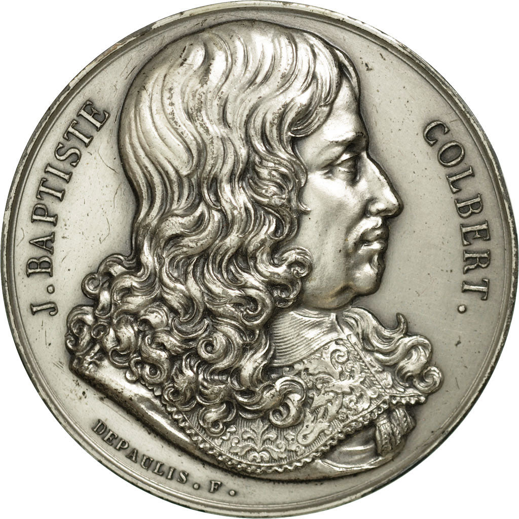 Frankrijk, Medaille, Colbert, Chambre de Commerce de Reims, 1975, Depaulis, PR