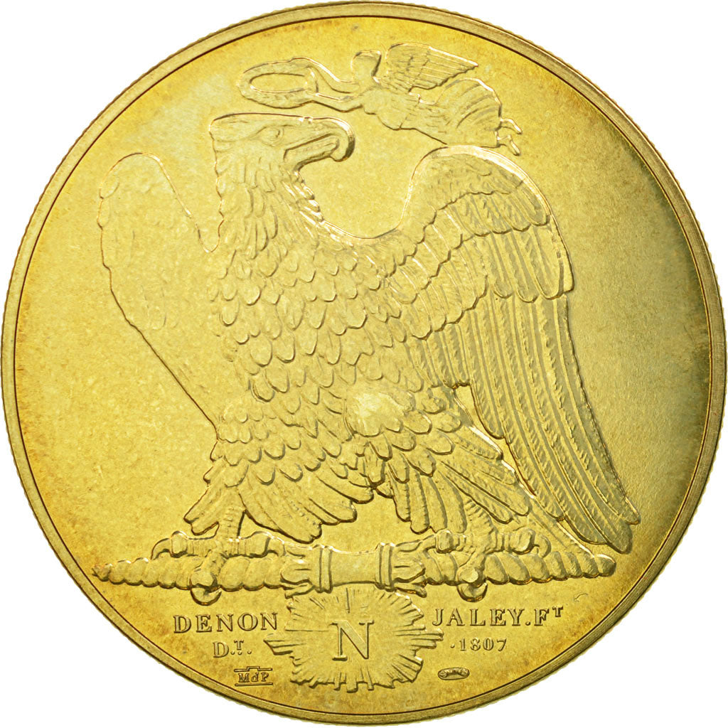 France, Médaille, Napoléon Empereur et Roi, Brenet, SPL, Bronze