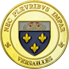 Francia, medalla, Le Château de Versailles, FDC, Cobre - níquel dorado