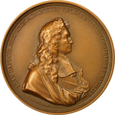 France, Medal, Colbert, Chambre de Commerce de Reims, 1982, T. Bernard, MS(63)