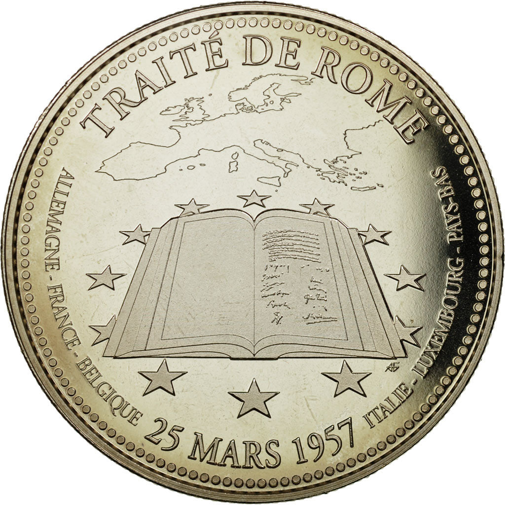 Francia, medalla, Les événements forts de votre vie, Traité de Rome, FDC