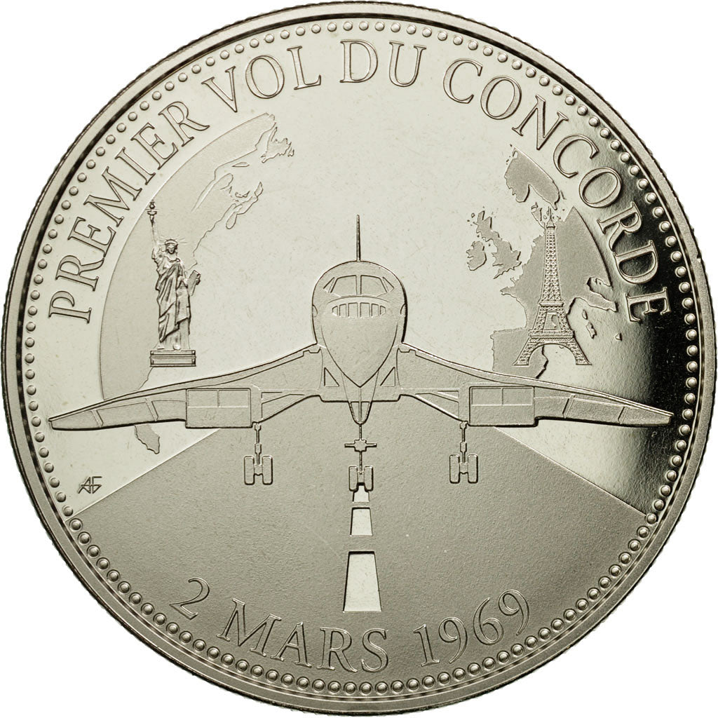 France, Medal, Les événements forts de votre vie, Premier vol du Concorde