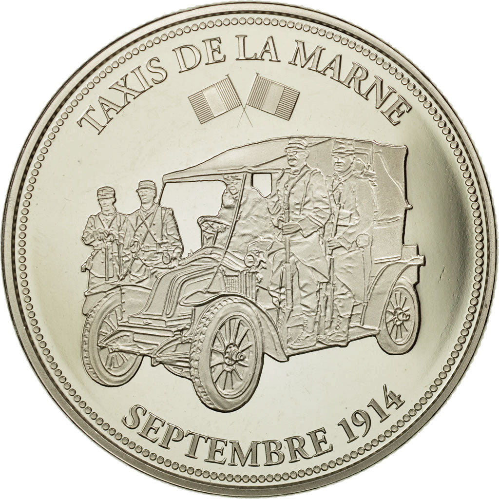 France, Médaille, Première Guerre Mondiale, Taxis de la Marne, FDC