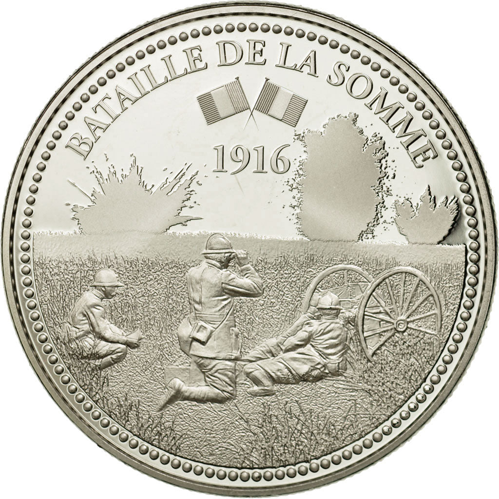 Frankreich, Medaille, Centenaire de la Première Guerre Mondiale, Bataille de la