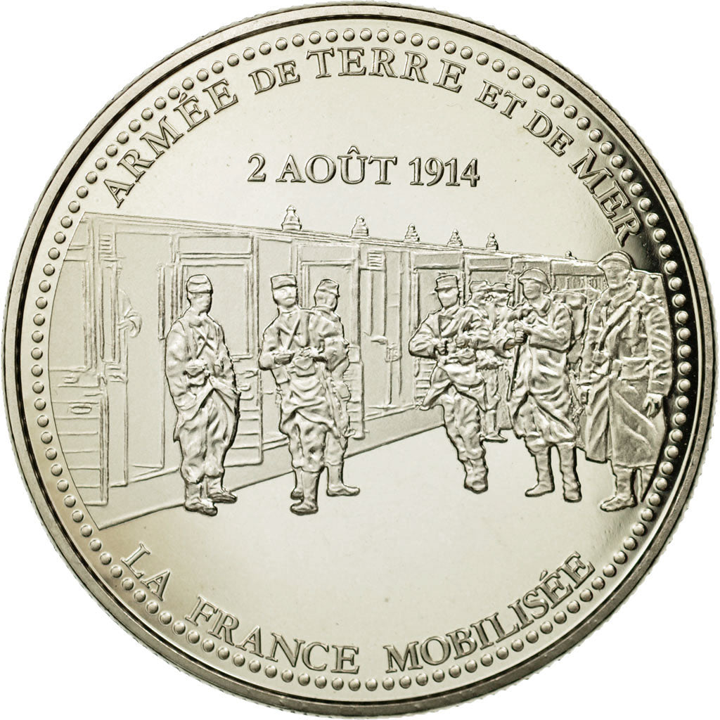 France, Médaille, Première Guerre Mondiale, La France Mobilisée, FDC