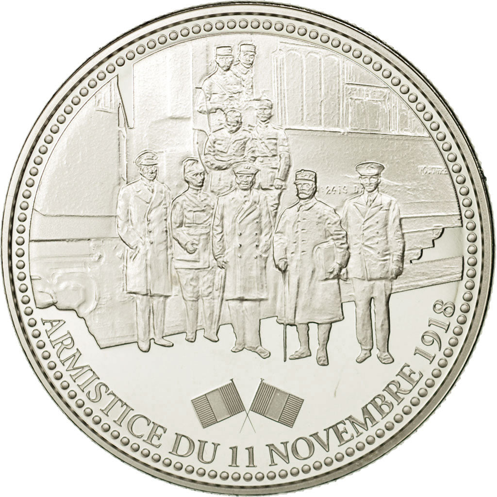 Frankrijk, Medaille, Centenaire de la Première Guerre Mondiale, Armistice, FDC