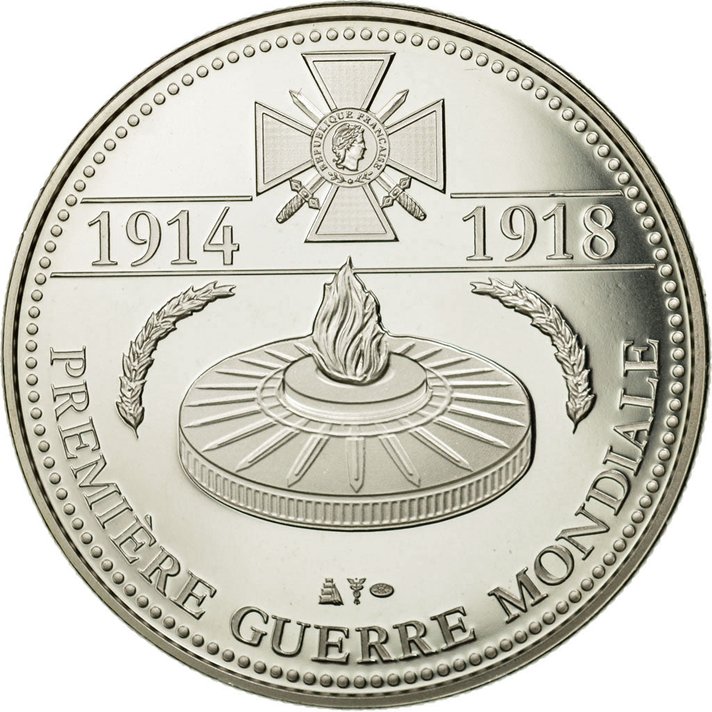 Frankrijk, Medaille, Centenaire de la Première Guerre Mondiale, Armistice, FDC