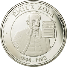 France, Médaille, Collection Panthéon, Émile Zola, FDC, Copper-nickel