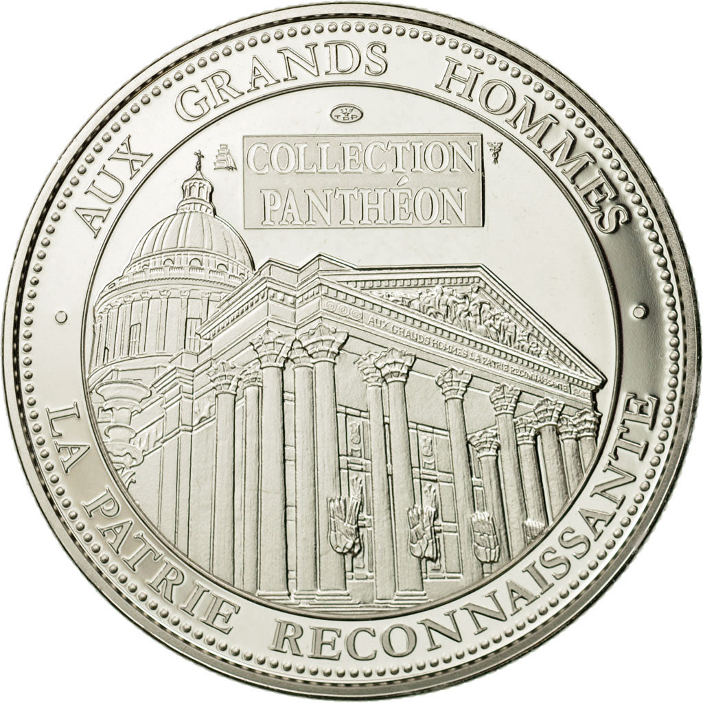 France, Médaille, Collection Panthéon, Émile Zola, FDC, Copper-nickel