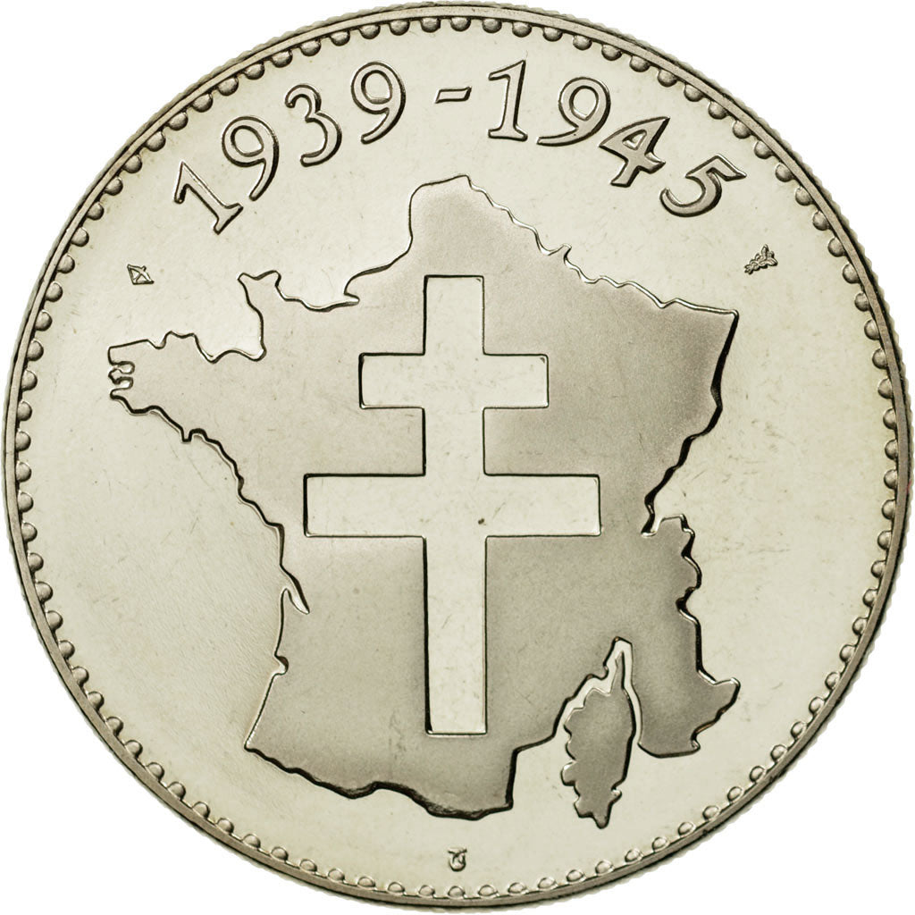 Francia, medaglia, 1939-1945, Conseil National de la Résistance, Jean Moulin