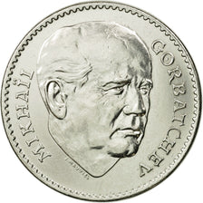 Francia, medalla, Les grands destins du XXeme siècle, Mikhaïl Gorbatchev, FDC