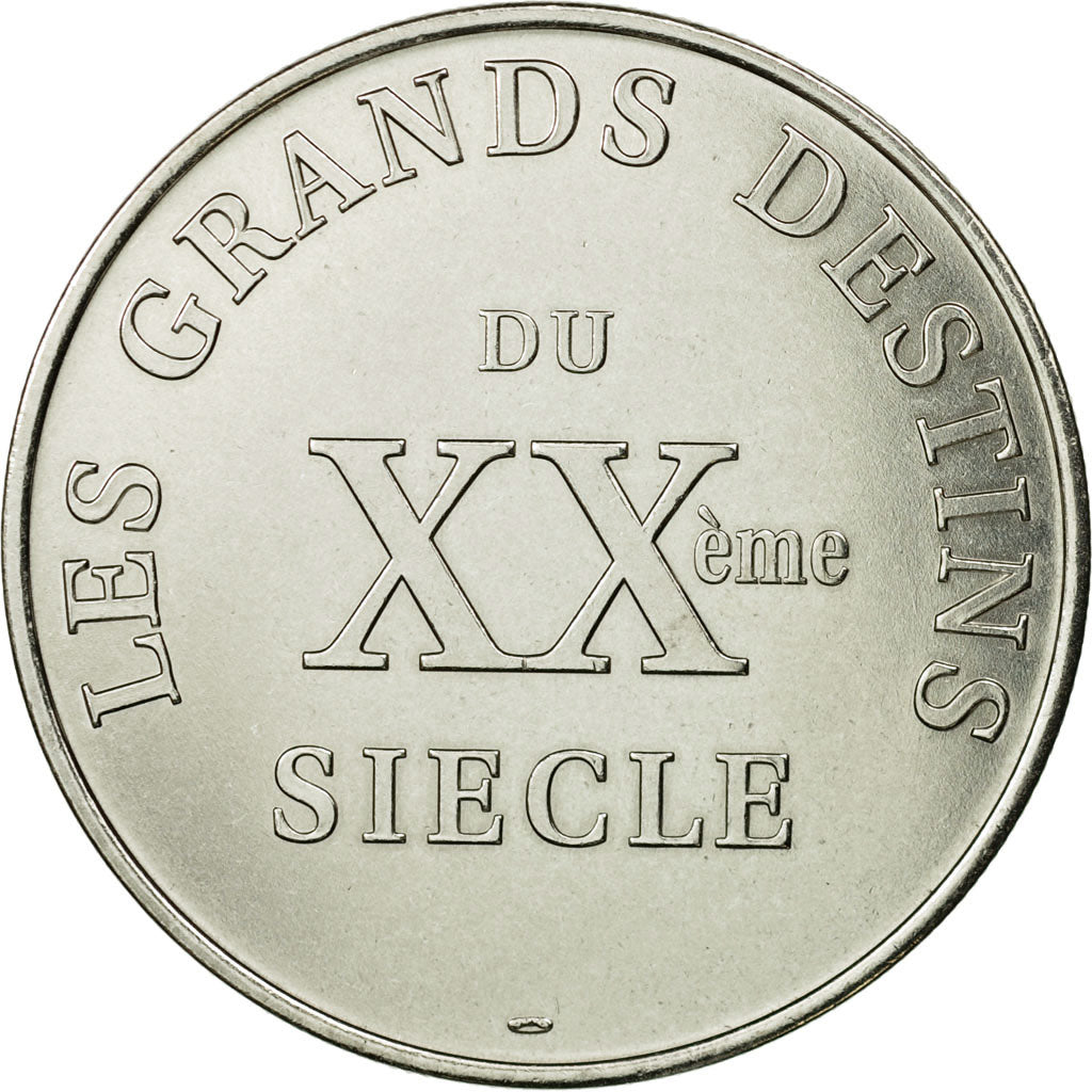 France, Medal, Les grands destins du XXeme siècle, Lech Walesa, MS(65-70)