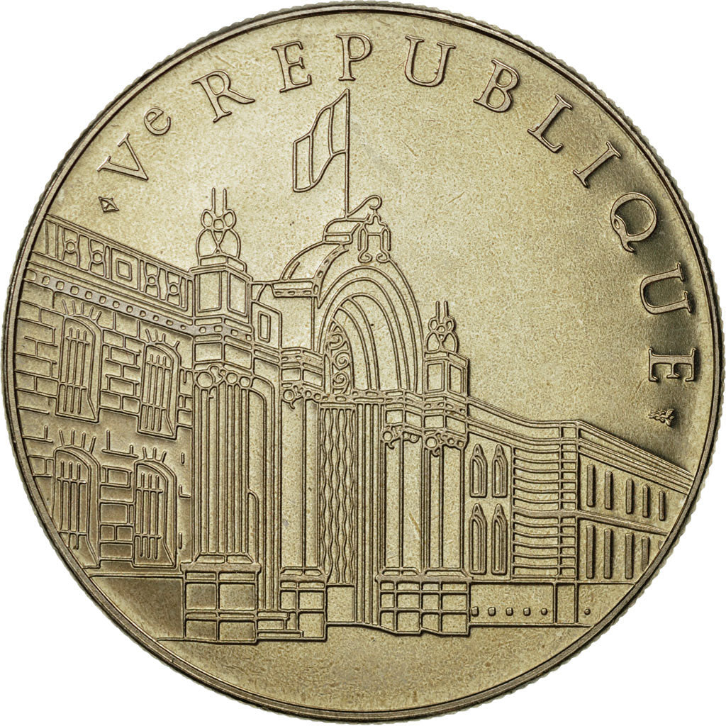 Francia, medalla, Vème République, Charles De Gaulle, FDC, Cobre - níquel