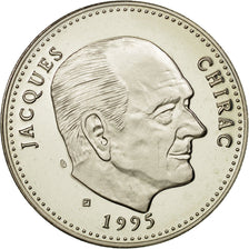 France, Medal, Ve République, Jacques Chirac, MS(65-70), Copper-nickel