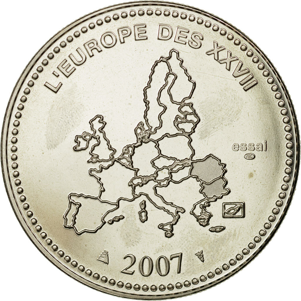 France, Médaille, L'Europe des XXVII, La Slovénie entre dans l'Euro, 2007