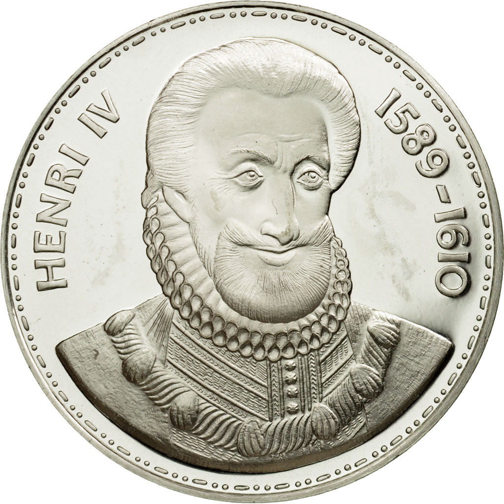 France, Médaille, Roi de France, Henri IV, SPL+, Argent