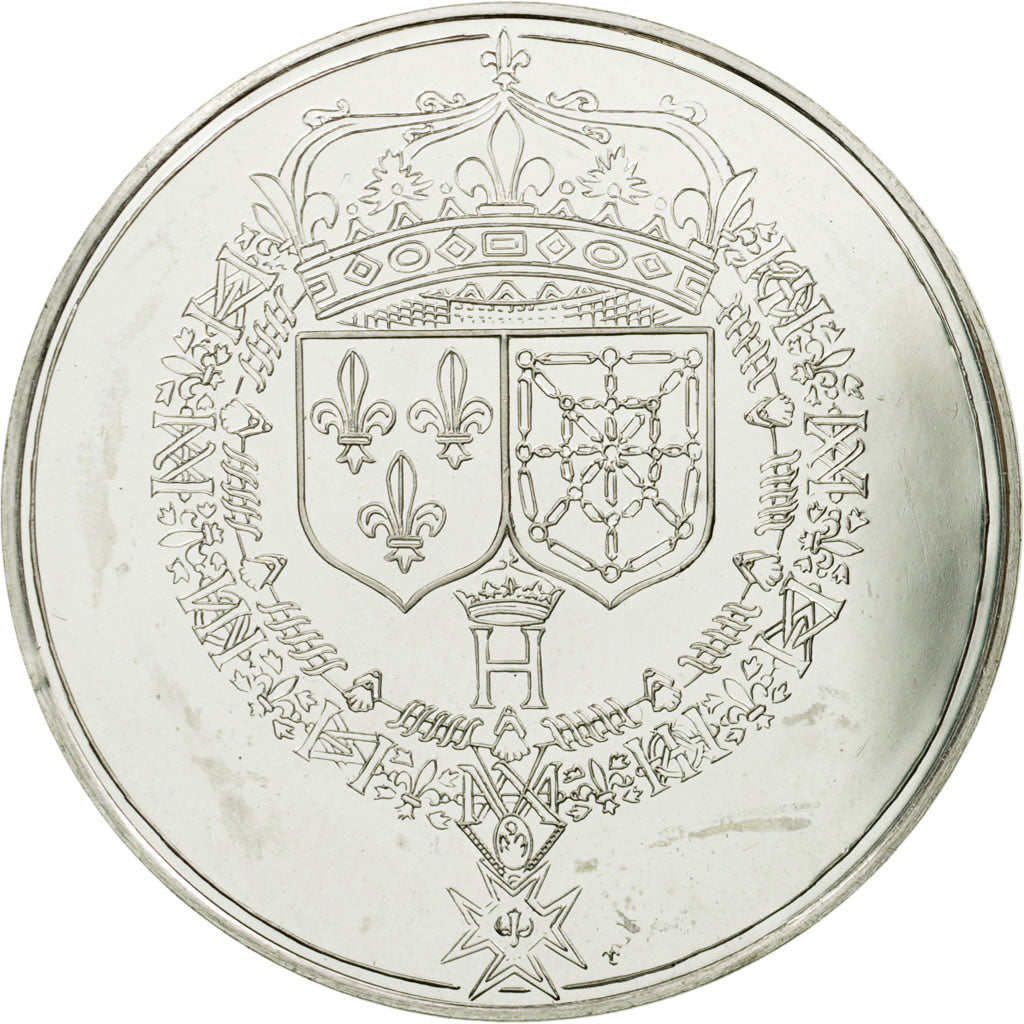 France, Médaille, Roi de France, Henri IV, SPL+, Argent