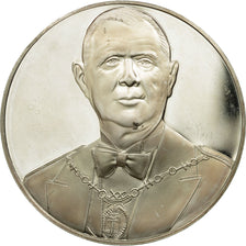 France, Medal, Charles De Gaulle, MS(64), Silver