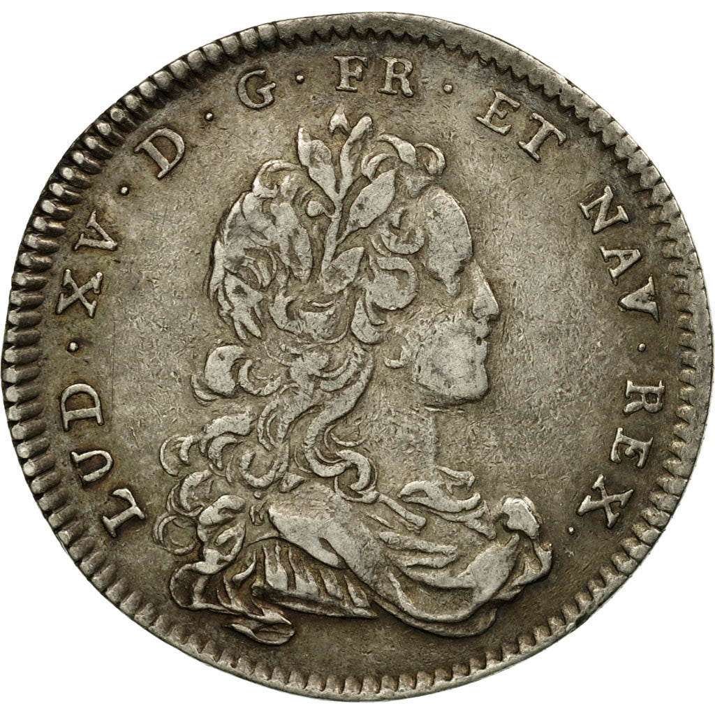 Francia, Token, Corporations, Réunion des Marchands de Rouen, 1719, Dubois