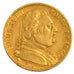 Francia, Louis XVIII, Louis XVIII, 20 Francs, 1814, Lille, BB+, Oro, Gadoury:...