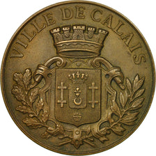 France, Médaille, Art Nouveau, Académie de Musique de Calais, Rasumny, SUP
