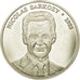 Francia, medalla, Les Présidents Français, Nicolas Sarkozy, SC, Copper Plated