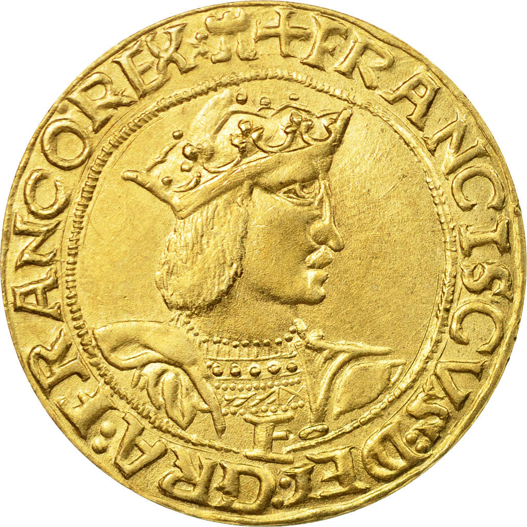 France, Medal, Reproduction Teston de François Ier, MDP, MS(65-70)