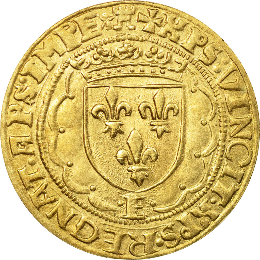 France, Medal, Reproduction Teston de François Ier, MDP, MS(65-70)