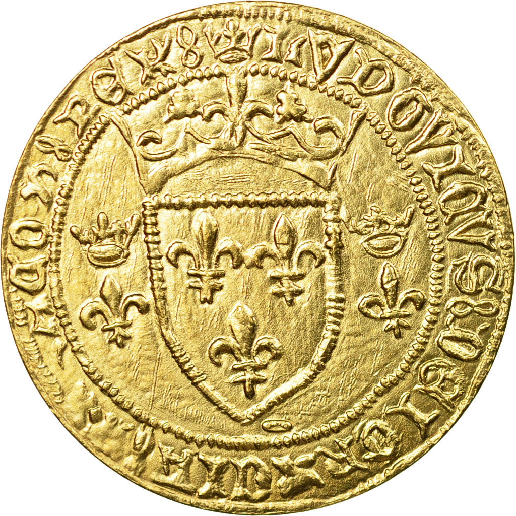 France, Medal, Reproduction Ecu à la Couronne de Louis XI, MDP, MS(65-70)