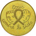 France, Medal, Croix Rouge Française, Sidaction, MS(63), Copper-Nickel Gilt