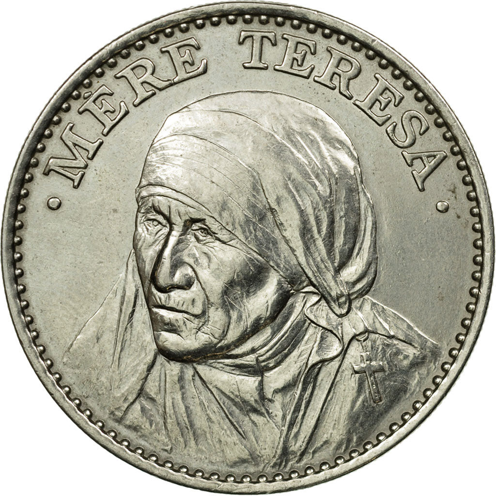 France, Medal, Mère Thérésa, Prix Nobel de la Paix 1979, MS(64)
